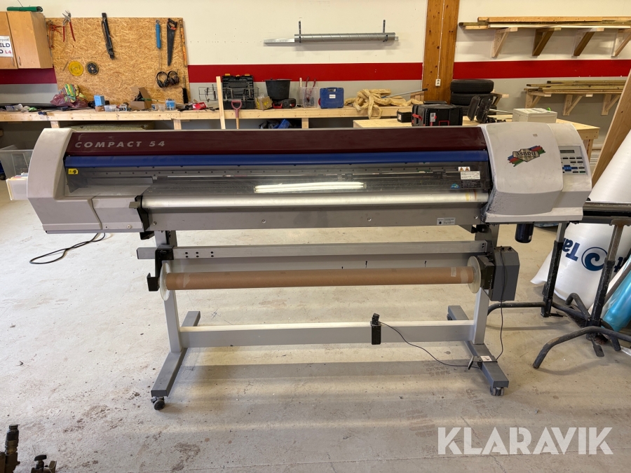 Storformatskrivare Roland Compact 54 med vinylskärare