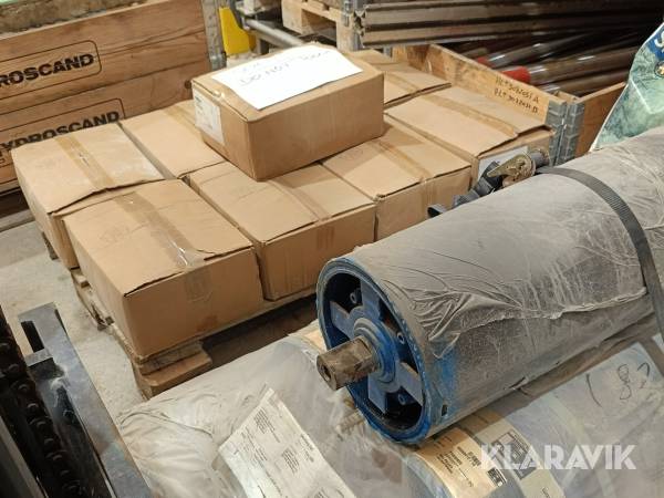 Dämpningselement, bakhjul, drivhjul H&E