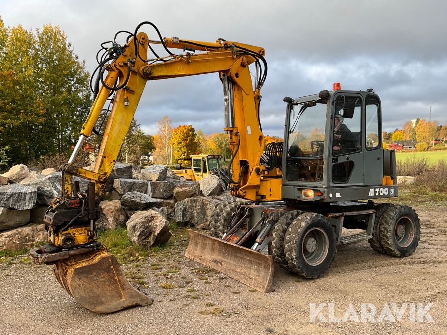 Grävmaskin Weimar M700