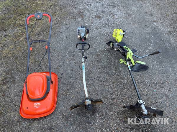 Gräsklippare & Grästrimmer , Flymo, Medco & Ryobi