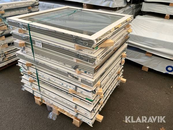 Plastfönster 8st