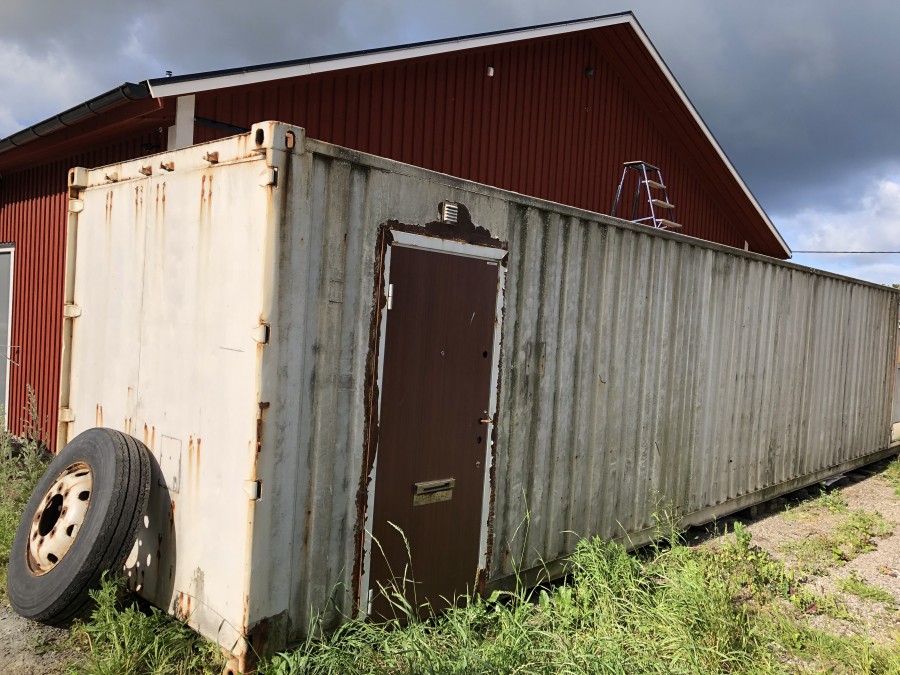 40 fots container isolerad
