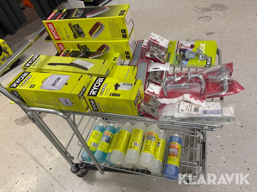 Diverse Ryobi- och Haboprodukter 