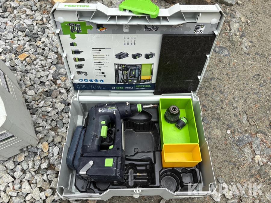 Borrskruvdragare Festool C 18 Li-Basic