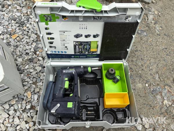 Borrskruvdragare Festool C 18 Li-Basic