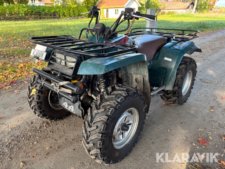 Fyrhjuling Yamaha 350 Big Bear med vinsh