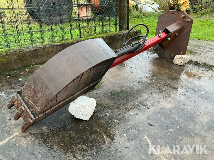 Förlängningsarm med hydraulisk grävskopa S45