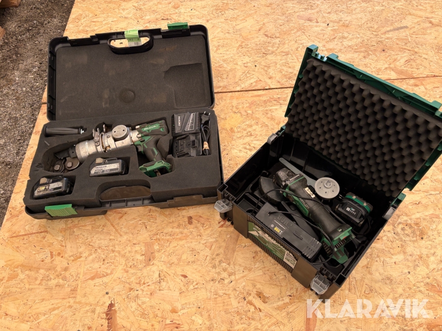 Armeringsklipp & vinkelslip Hikoki