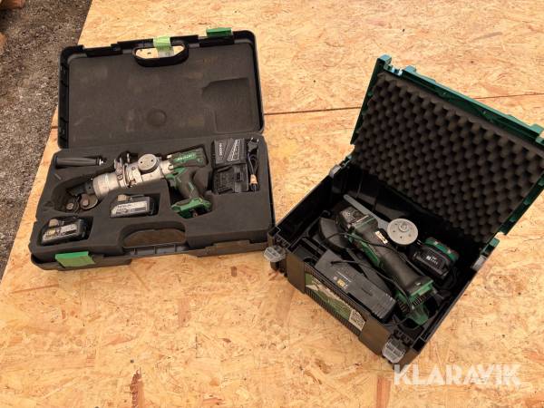 Armeringsklipp & vinkelslip Hikoki