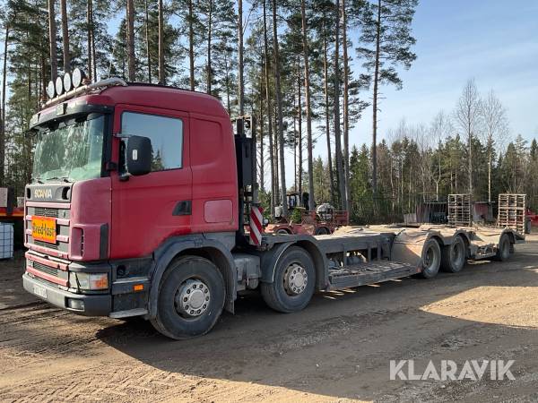 Lastbil Dunderbygge Scania 124G