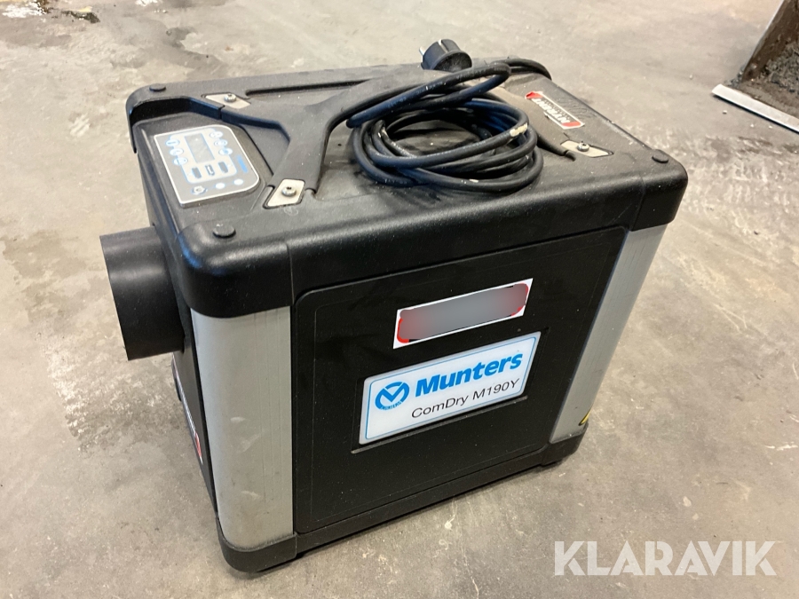 Sorptionsavfuktare Munters ComDry M190 Y