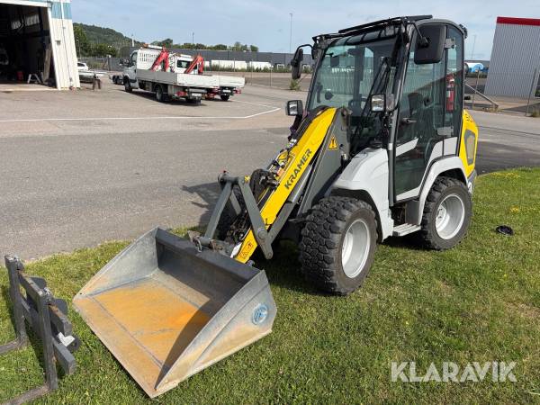 Kompaktlastare Kramer 5040 med 10st redskap