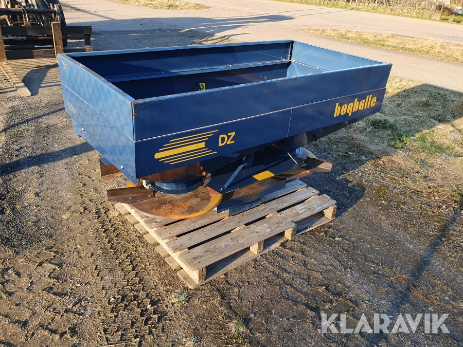 Gödningsspridare Bogballe DZ 750