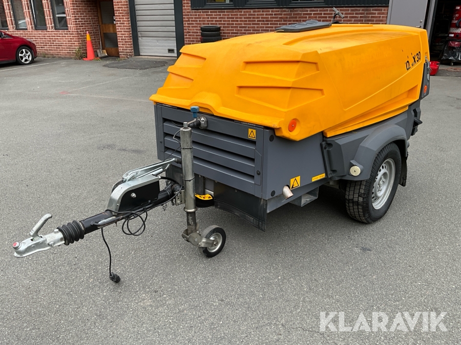 Generator på släp Atlas Copco QAX30