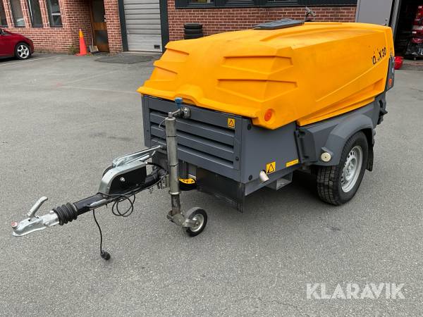 Generator på släp Atlas Copco QAX30