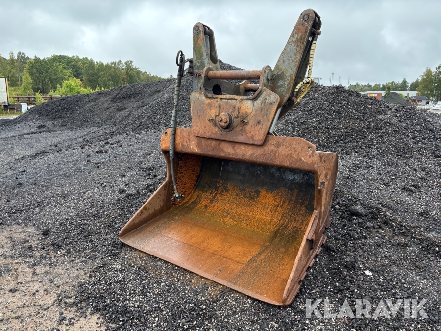 Hydraulisk planeringsskopa S80