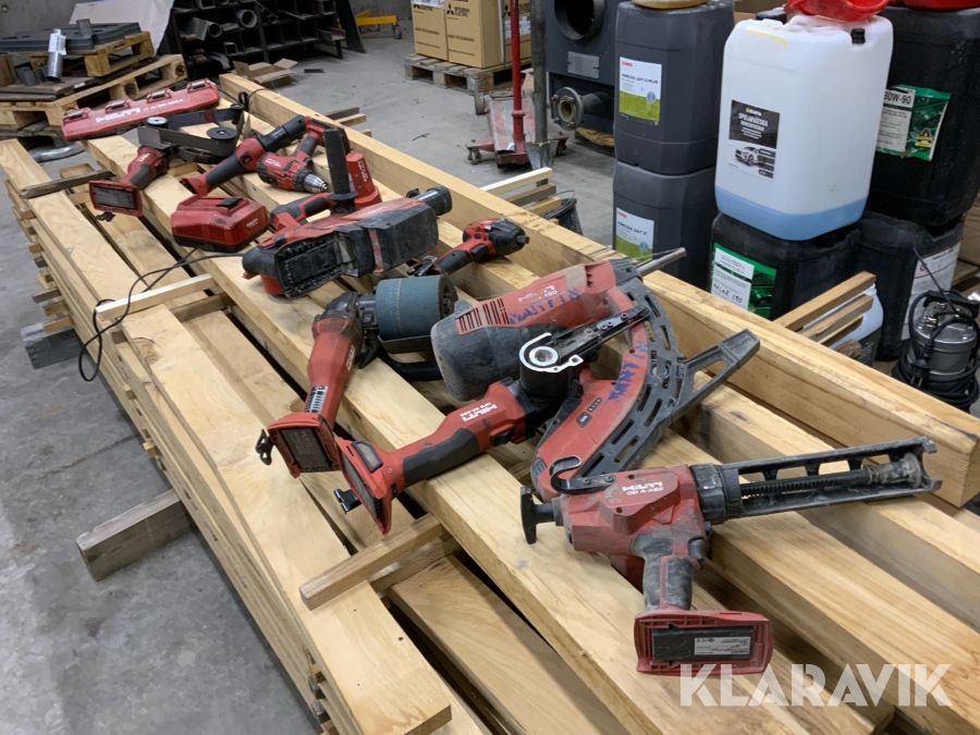 Batteridrivna handverktyg Hilti