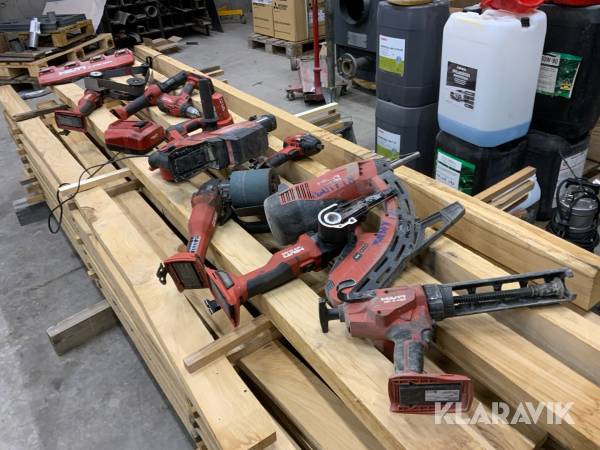 Batteridrivna handverktyg Hilti