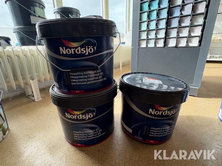 Väggfärg Nordsjö halvmatt