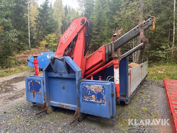 Maskinflak med Fassi F190