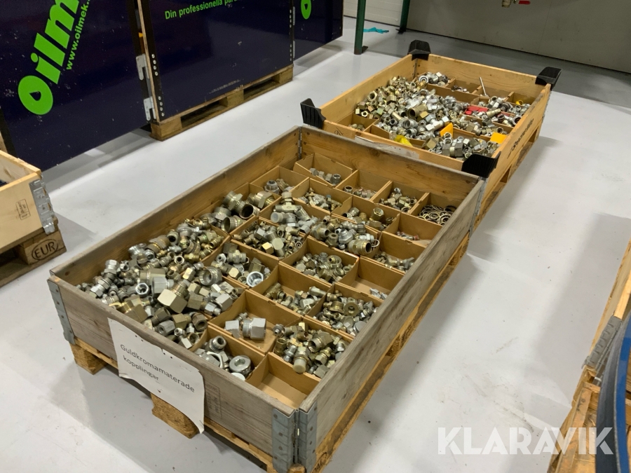 Stort parti diverse kopplingar