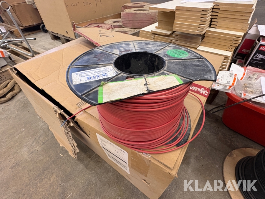 Signalkabel EKKR 2X0.6 Röd S0500