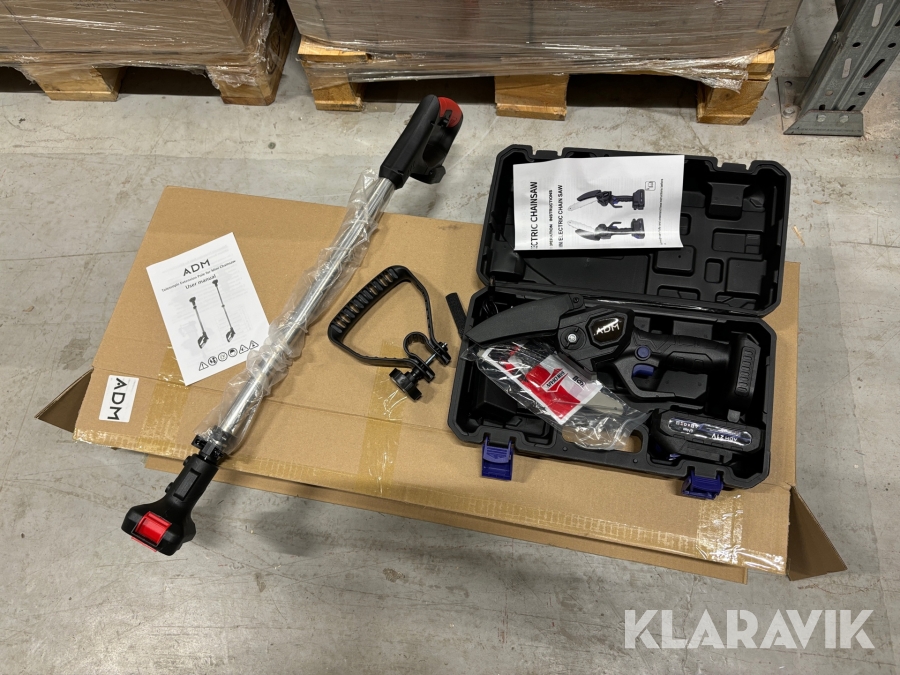 3st Teleskopisk minikedjesåg inklusive 21V litiumbatteri