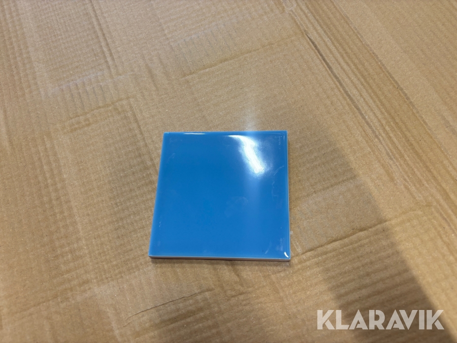 Kakelplattor dalablå 10x10cm 24 kvm