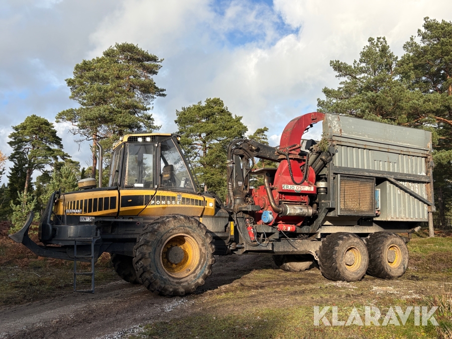 Flishugg Ponsse Elephant med Erjo 9/93R