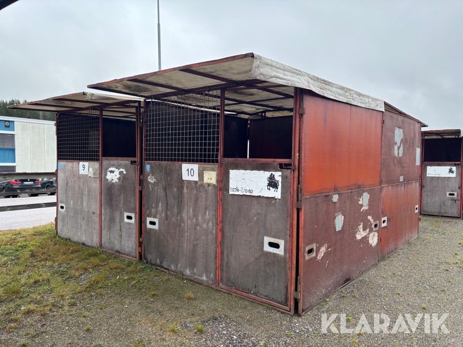 Hästboxar / Utebox 4 st