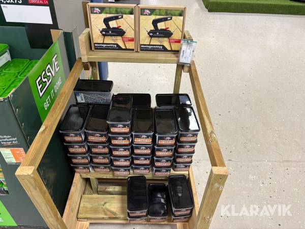 Trallskruv dold, montageverktyg och bits T-bite Pro