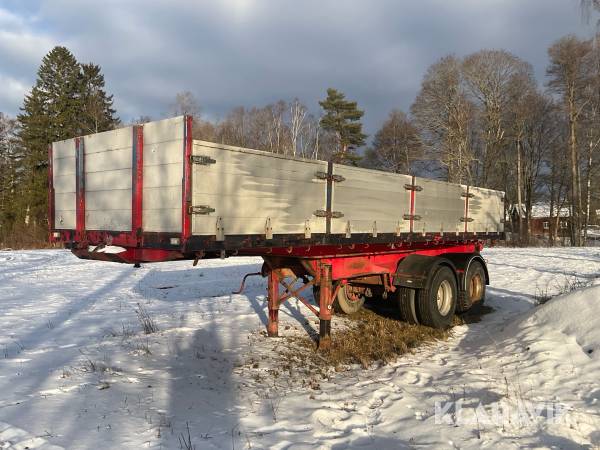 Släp Briab TB2TT-260-80 trevägs tipp