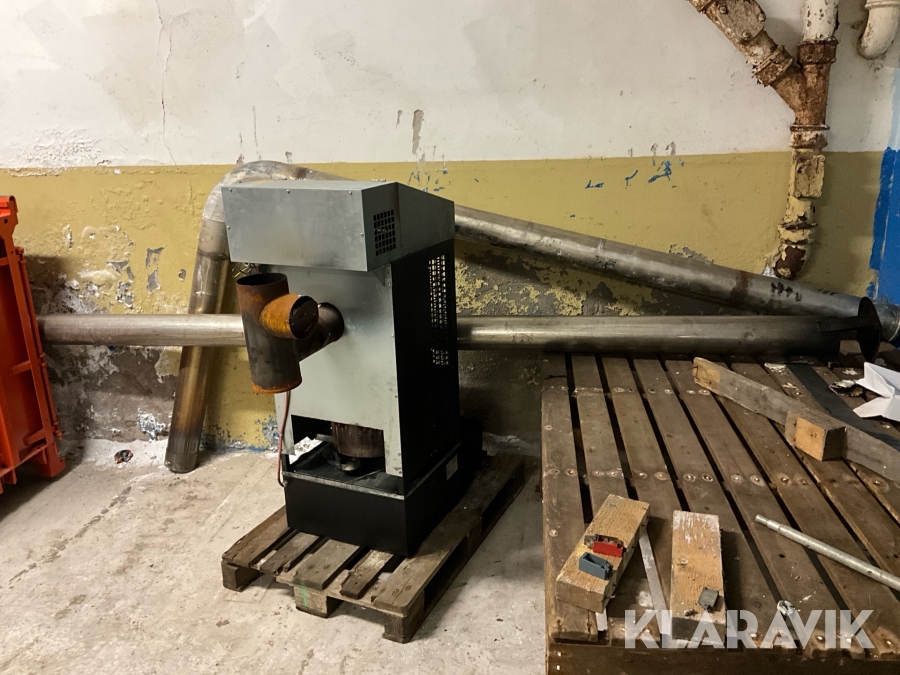 All-oljebrännare Interloop HP125 29-39 kW, inklusive skorsten