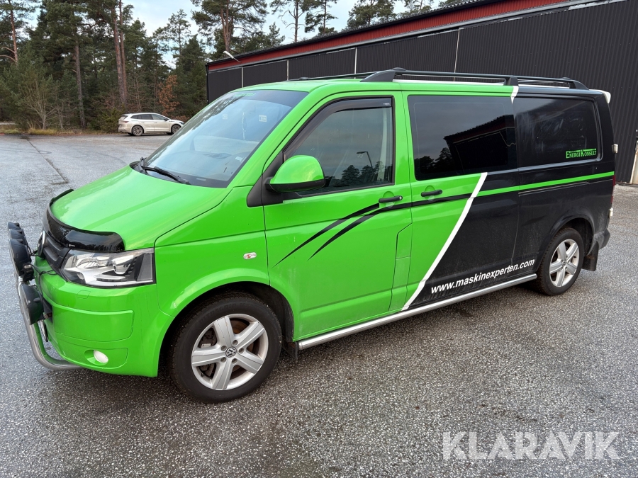 Skåpbil Volkswagen Transporter dubbelhytt 4-motion