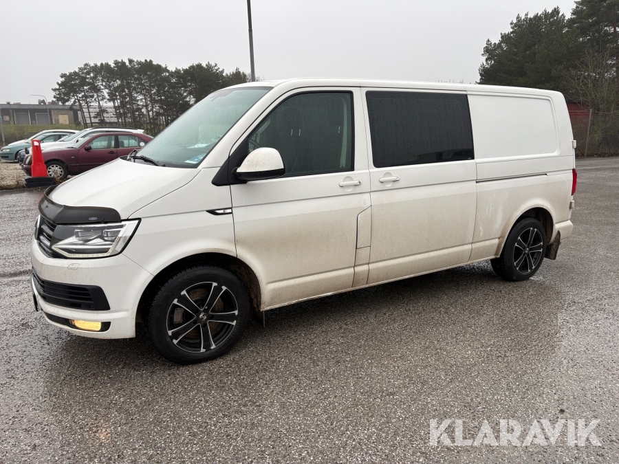 Skåpbil Volkswagen Transporter 4wd dubbelhytt