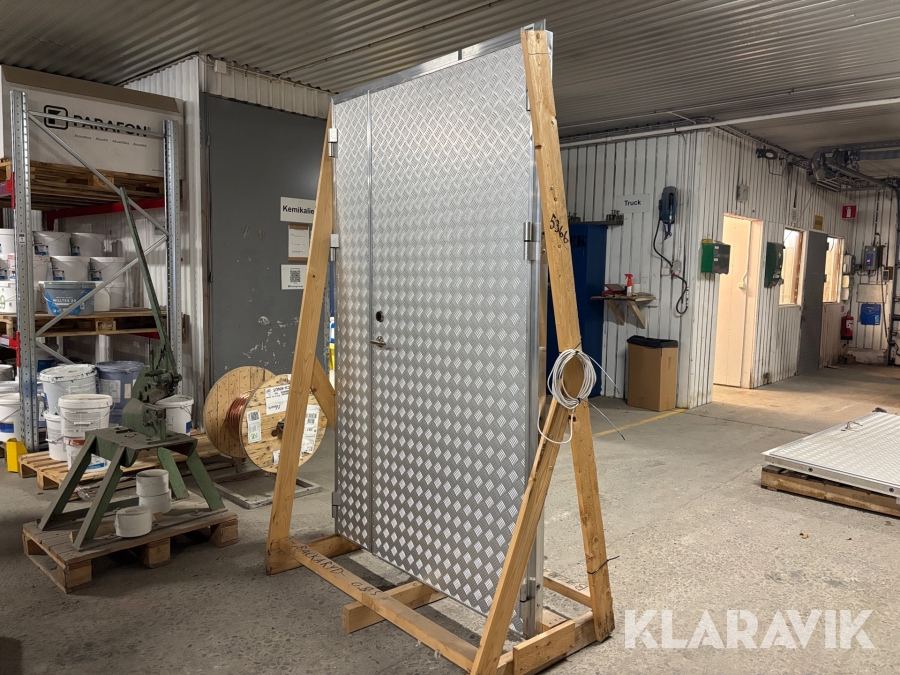 Aluminiumdörr Preconal