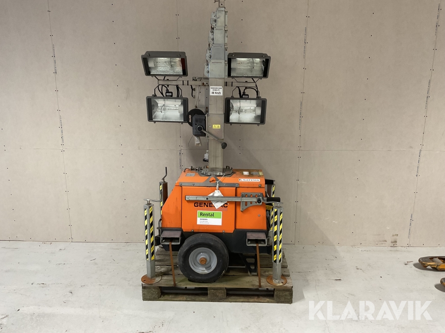 Belysningsmast Generac Tower light