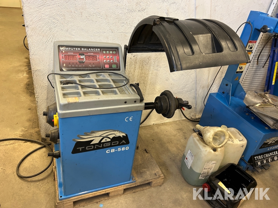Däckbalanseringsmaskin Tongda CB-580