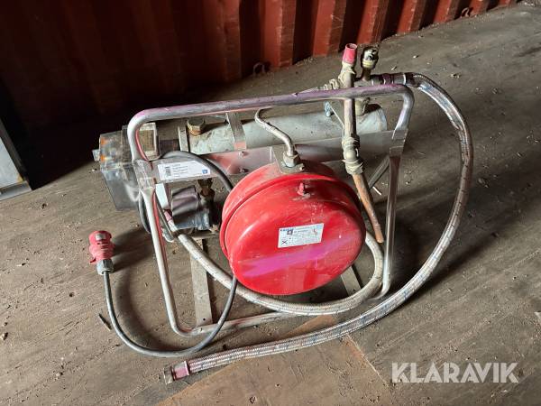 Provisorisk golvvärme LK armatur CP335