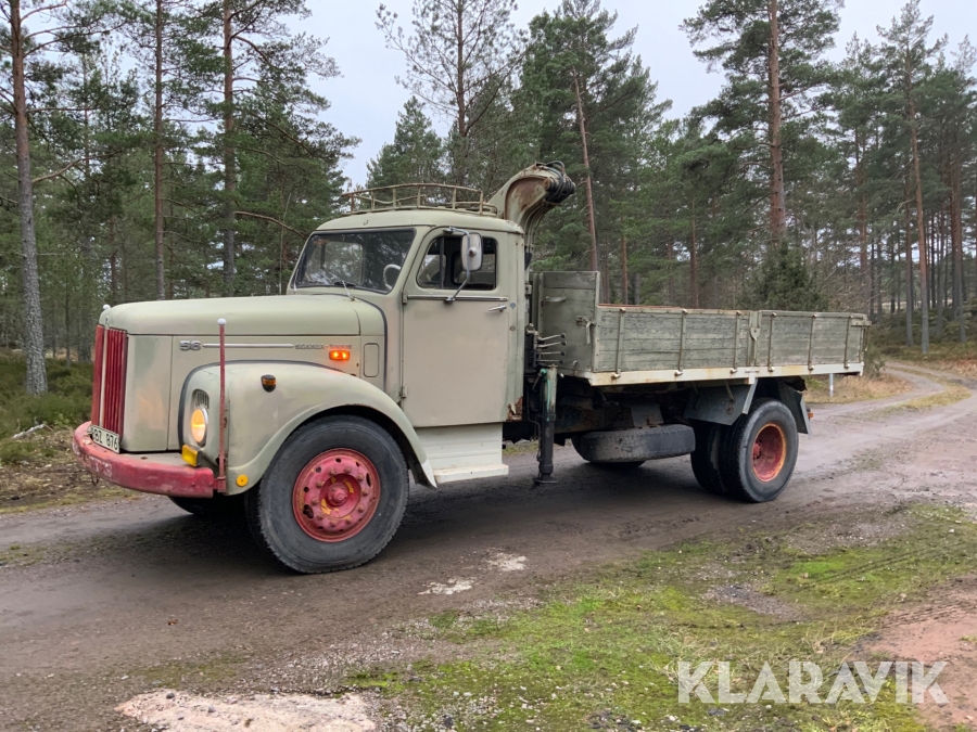 Veteranlastbil Scania Vabis