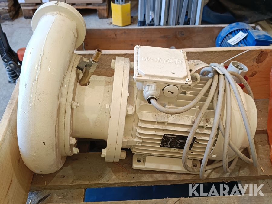 Centrifugalpump med elmotor Cimme 3fas, 2,2kW
