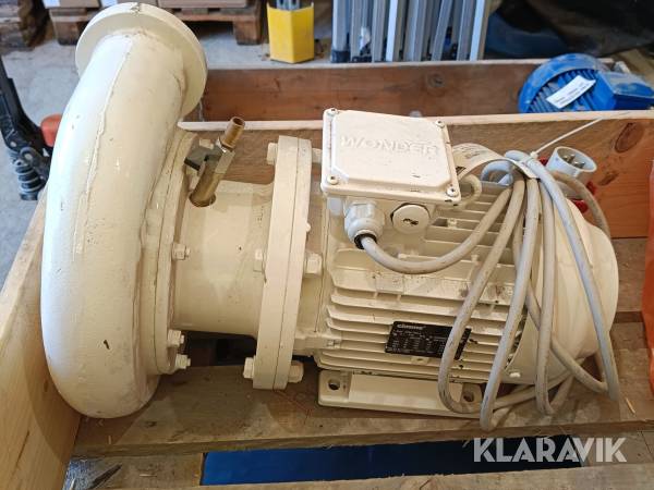 Centrifugalpump med elmotor Cimme 3fas, 2,2kW