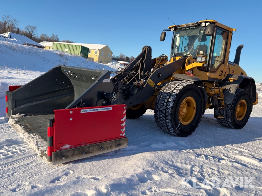 Hjullastare Volvo L60G med skevfäste