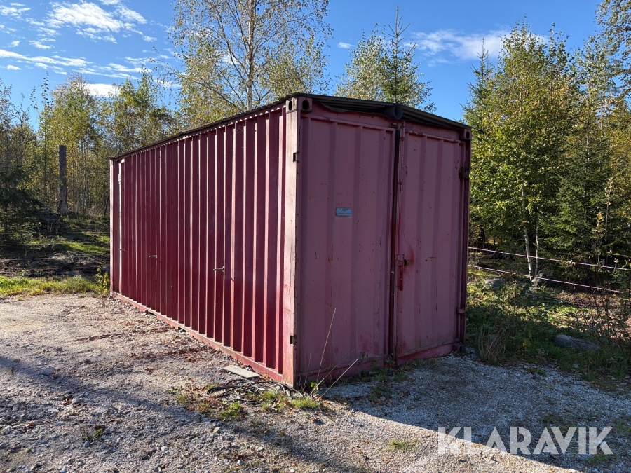 Isolerad container 20 fot 