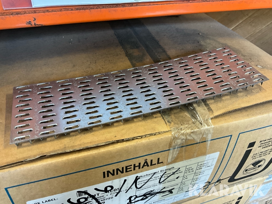 Spikplåt MITEK GNT-100S 76x258 mm, ca  13 000 st