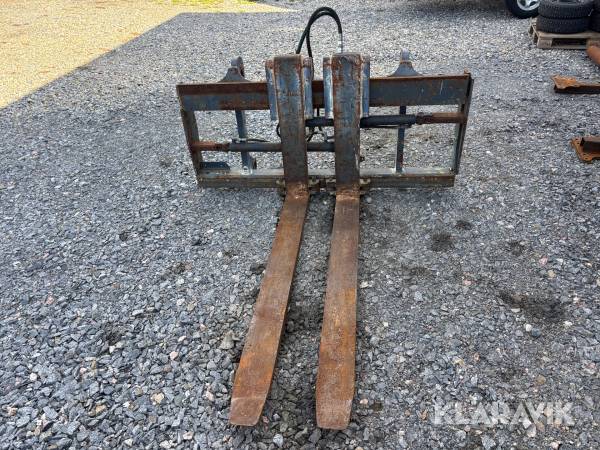 Hydrauliska pallgafflar med Fasterkoppling