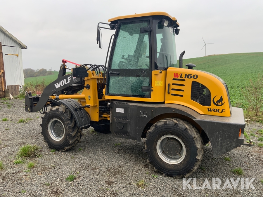 Lastmaskin Wolf WL 160, Simrishamn, Kla