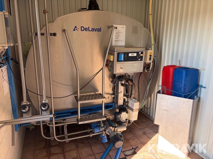 Mjölktank 12000 liter DeLaval DX CE