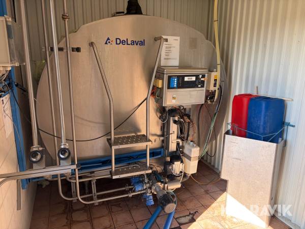 Mjölktank 12000 liter DeLaval DX CE