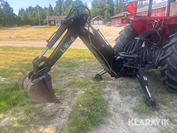 Grävaggregat 3-punkt Kellfri LW-6